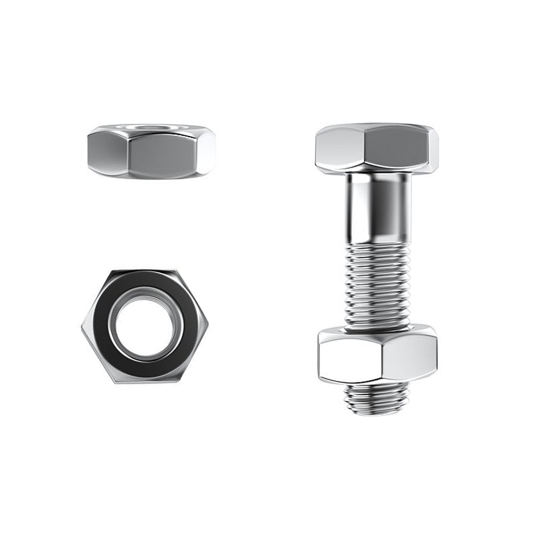 Din 601 & 558 Mild Steel Bolts & Nuts (XOX) Hot Dip Galvanised PER 25KG - Image 2