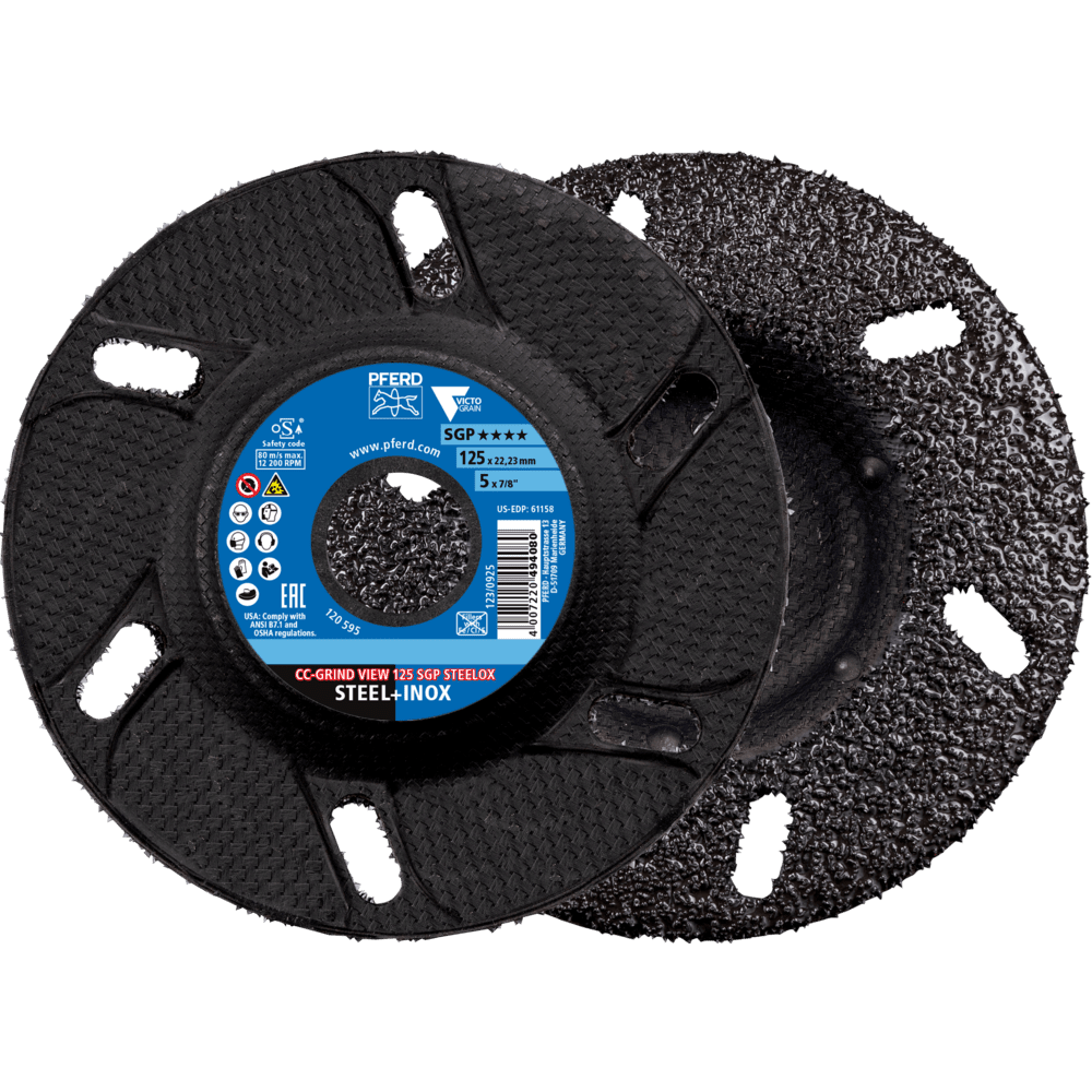 CC-GRIND VIEW with VICTOGRAIN abrasive grain 10 Pack